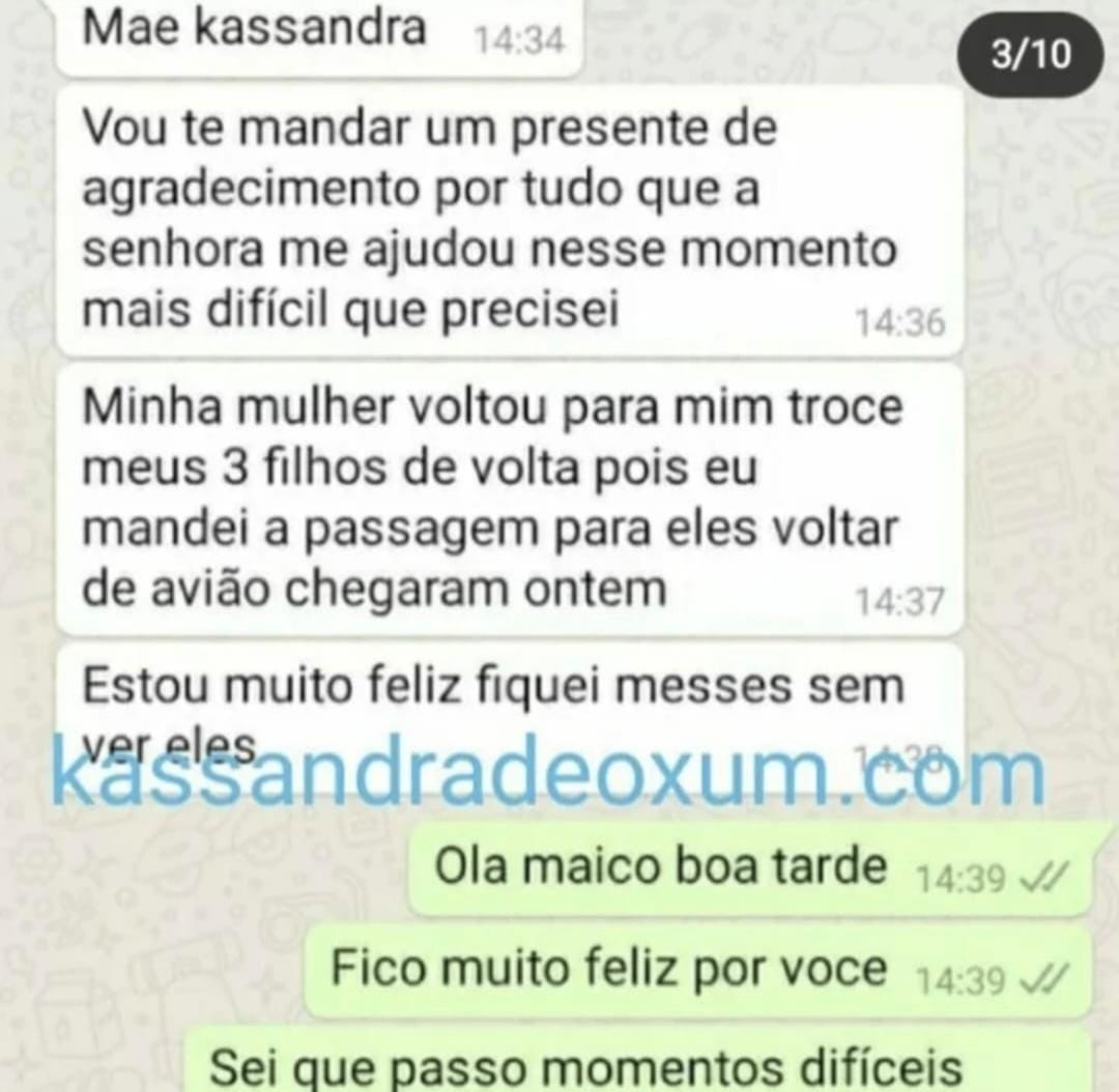 Print real de depoimento de cliente 2