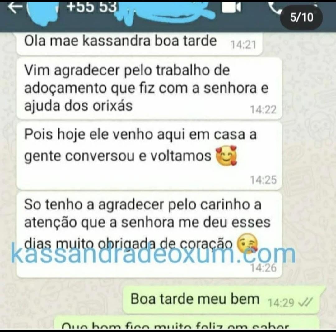 Print real de depoimento de cliente 3