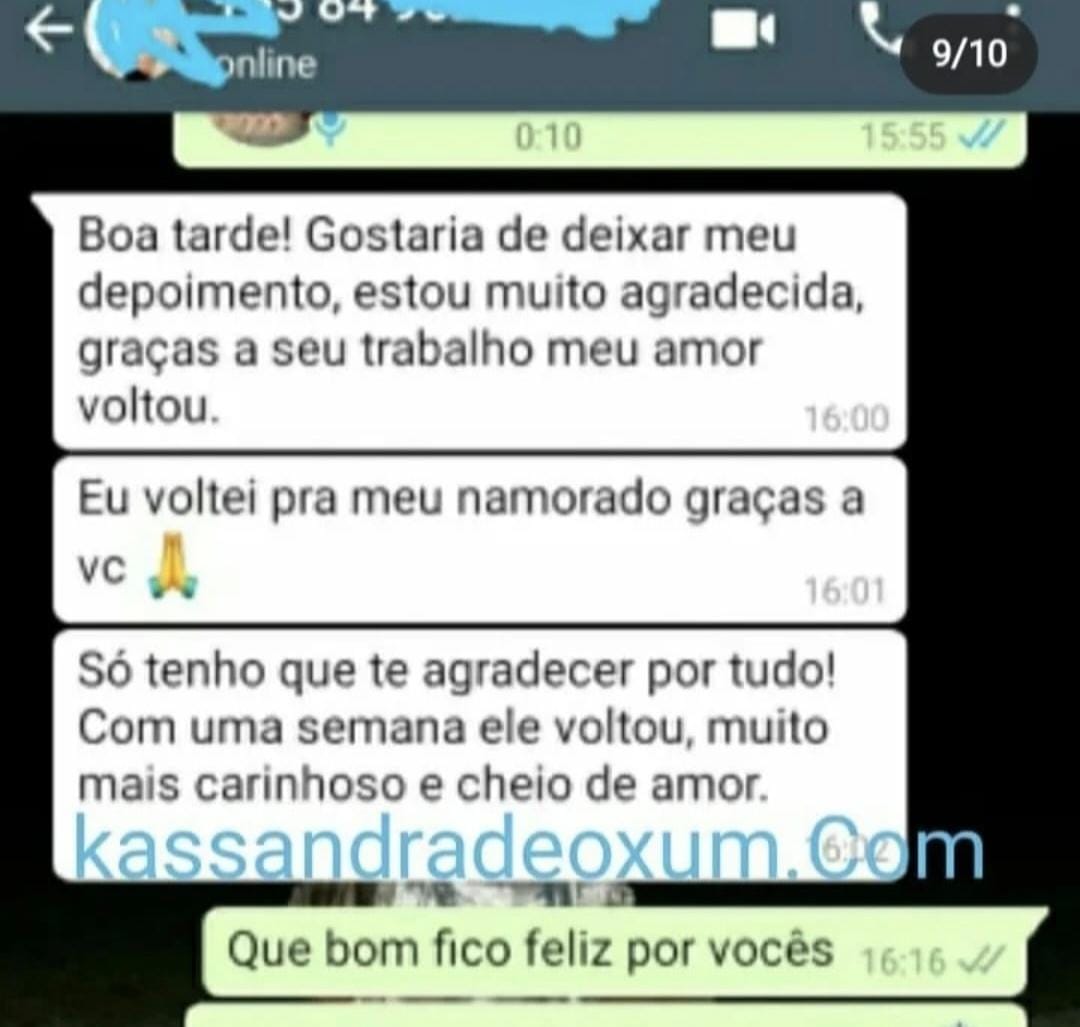 Print real de depoimento de cliente 5