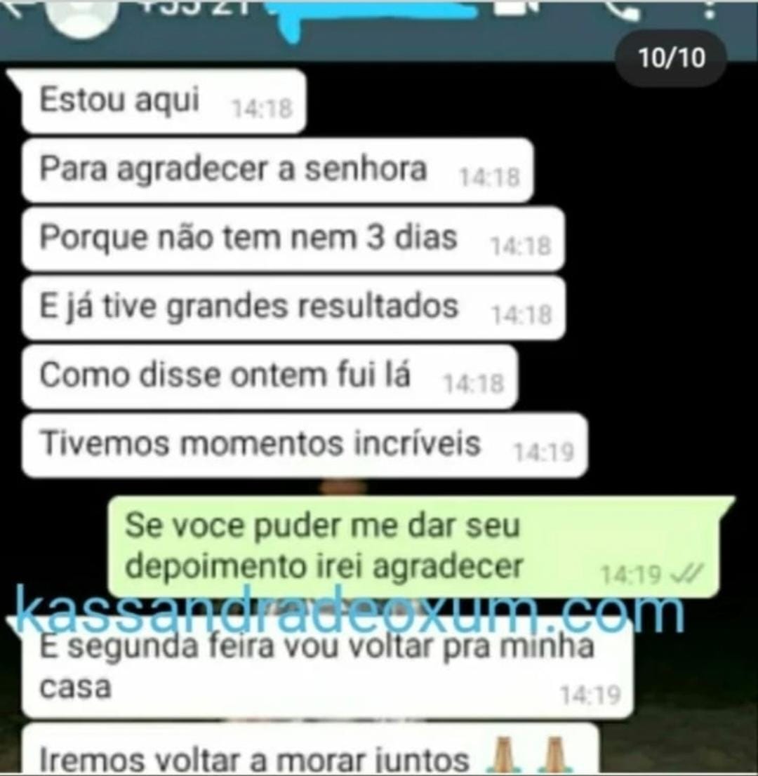 Print real de depoimento de cliente 6