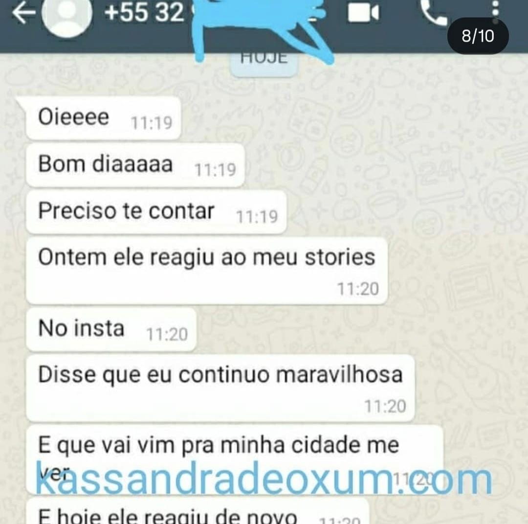 Print real de depoimento de cliente 8